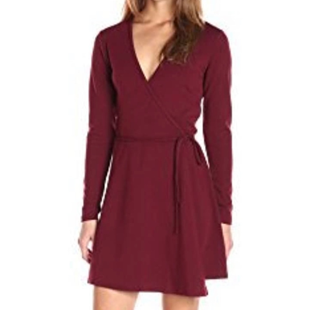 American Apparel Margot Wrap Dress Size Large